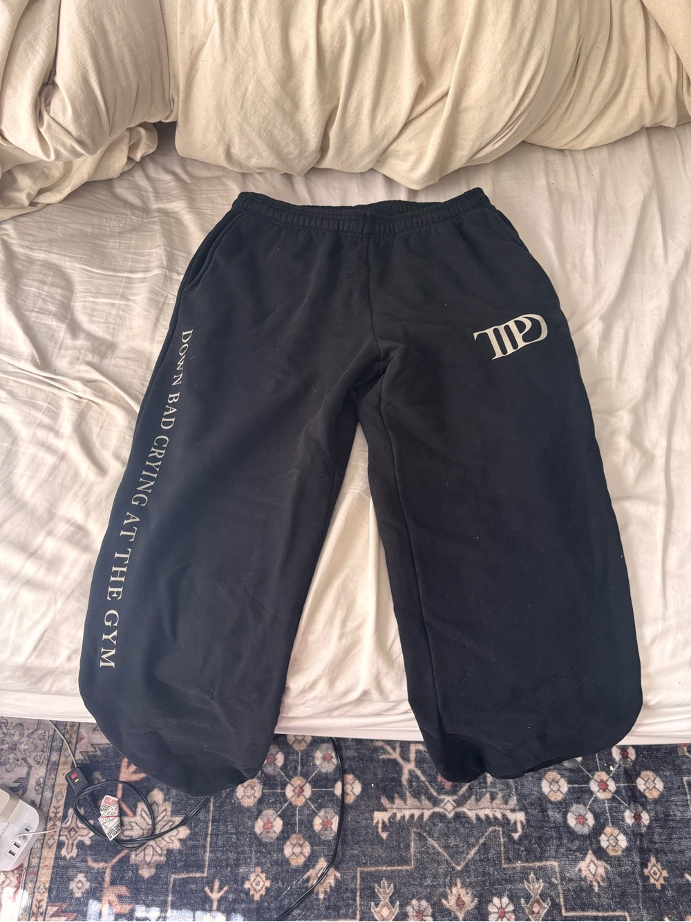 TTPD Black Sweat Joggers